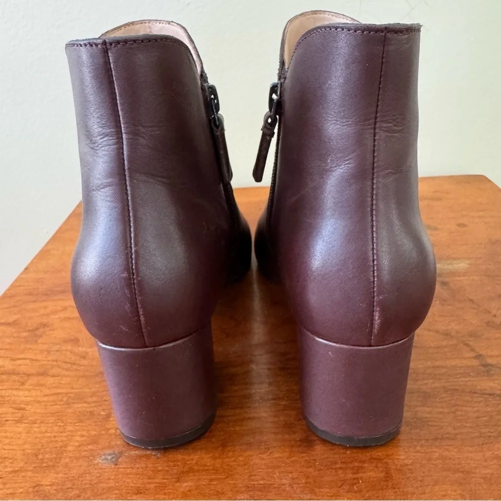 Cole Haan Elyse Bootie Brown Leather Women’s Size 7 NEW